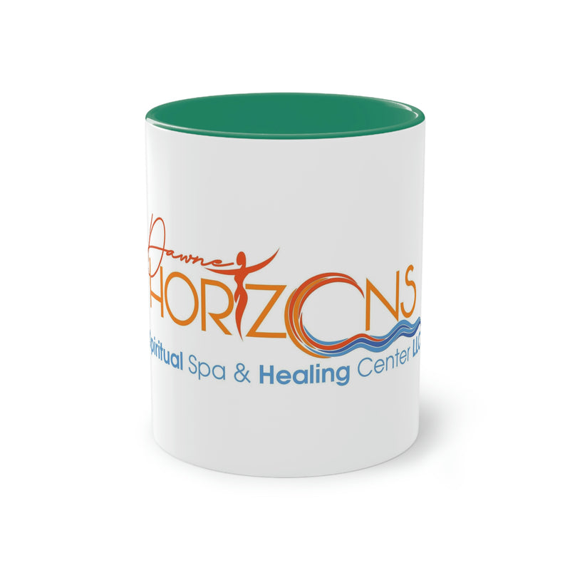 Horizons Spa Two-Tone Coffee Mug, 11oz