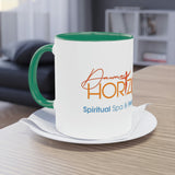 Horizons Spa Two-Tone Coffee Mug, 11oz