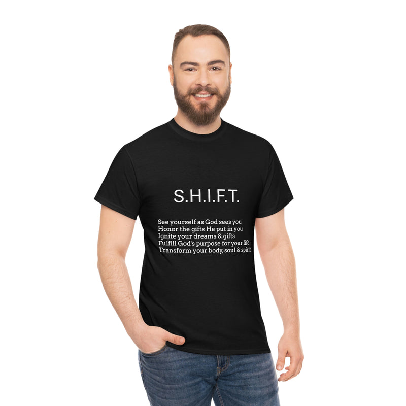 "SHIFT" Unisex Heavy Cotton Tee