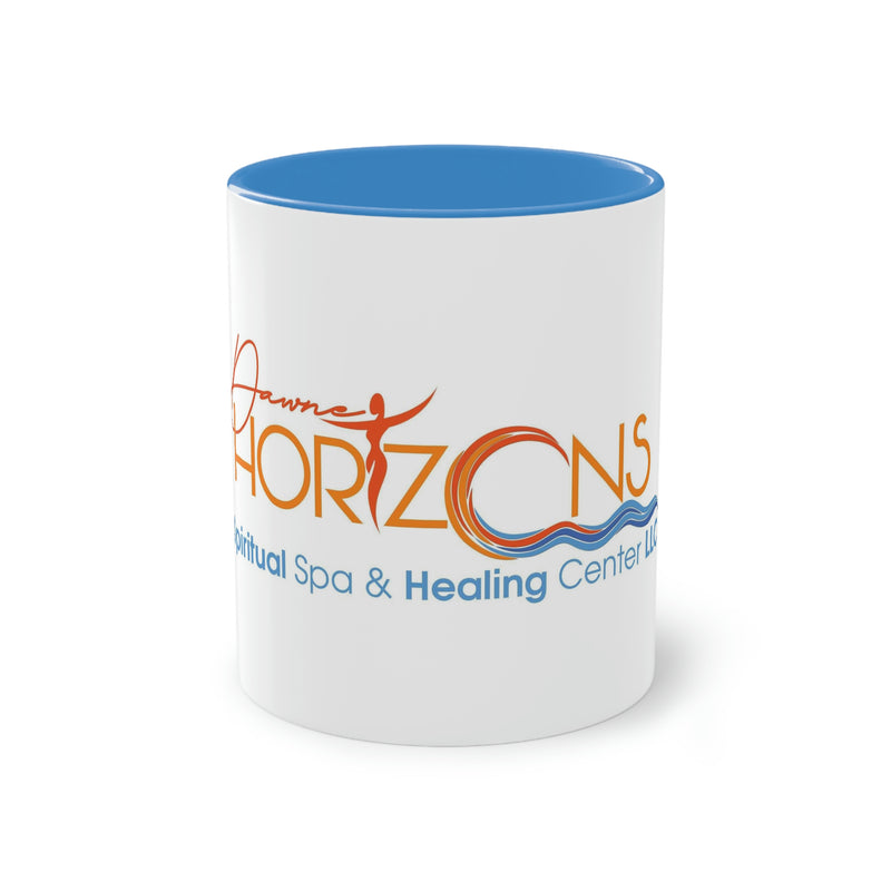 Horizons Spa Two-Tone Coffee Mug, 11oz