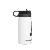 Heal Thyself Stainless Steel Water Bottle, Standard Lid