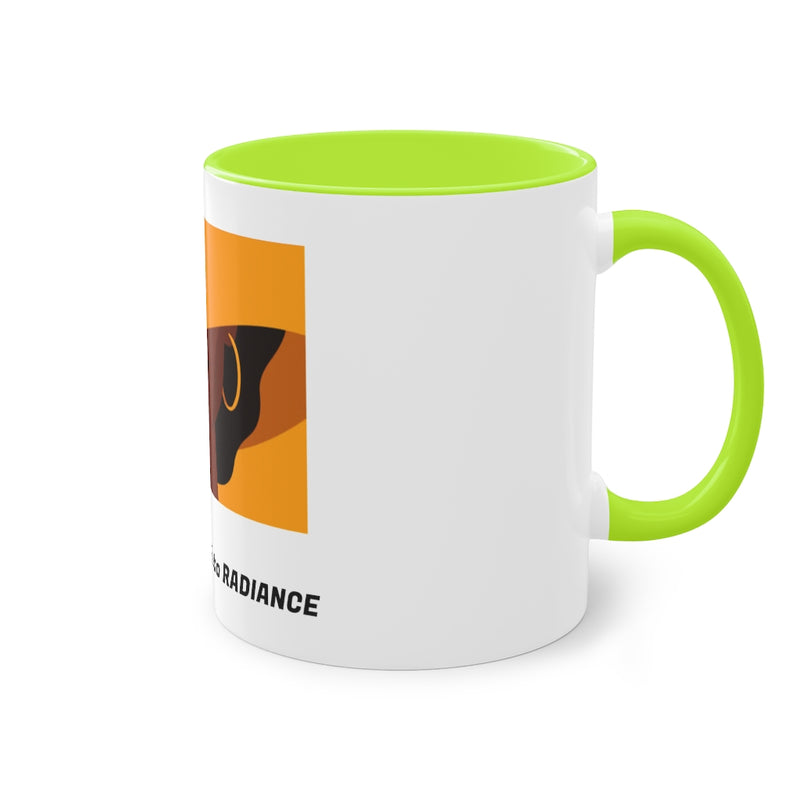 Ruin to Radiance Two-Tone Coffee Mug, 11oz