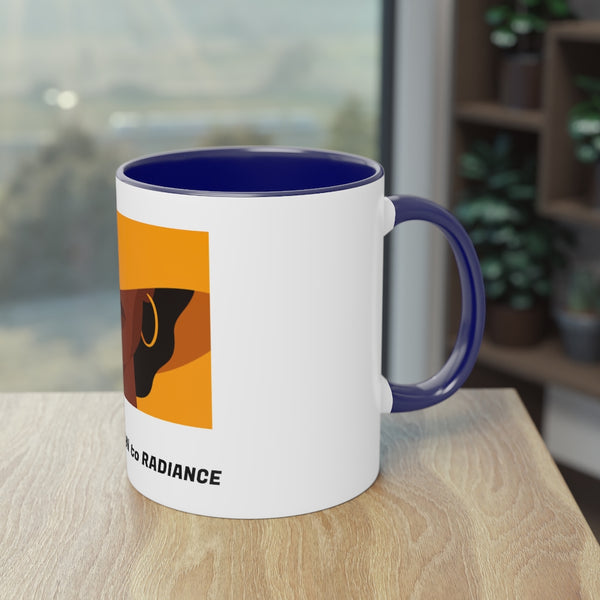 Ruin to Radiance Two-Tone Coffee Mug, 11oz