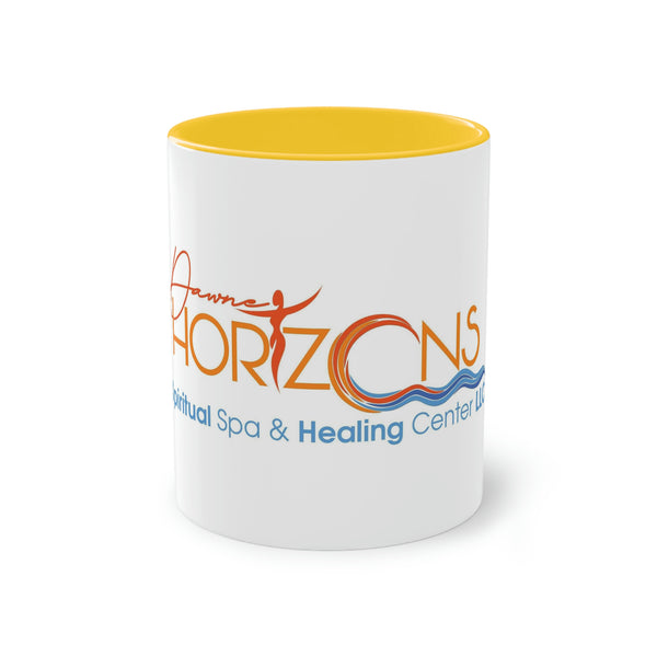 Horizons Spa Two-Tone Coffee Mug, 11oz