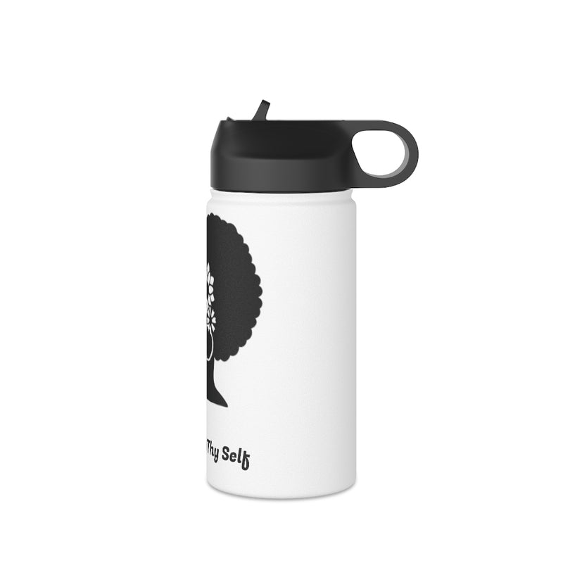 Heal Thyself Stainless Steel Water Bottle, Standard Lid