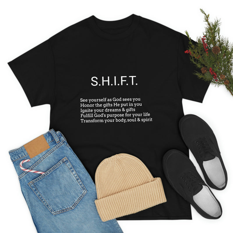 "SHIFT" Unisex Heavy Cotton Tee