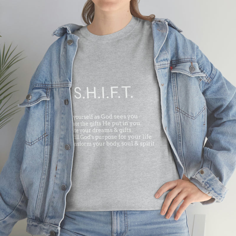 "SHIFT" Unisex Heavy Cotton Tee