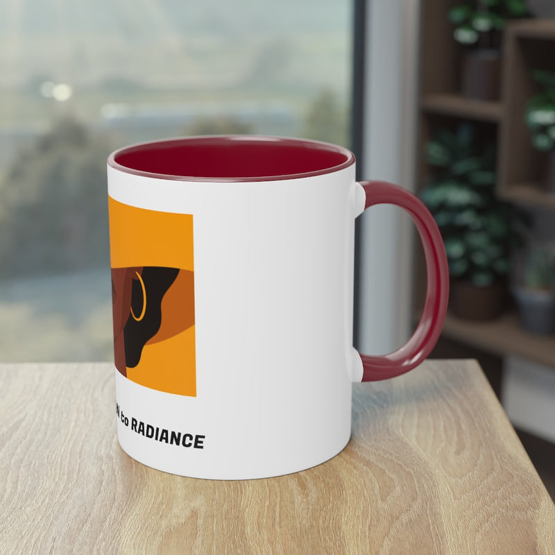 Ruin to Radiance Two-Tone Coffee Mug, 11oz