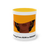 Ruin to Radiance Two-Tone Coffee Mug, 11oz